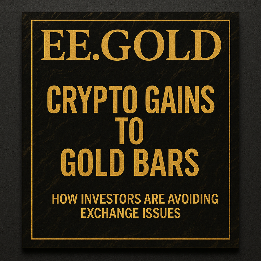 Crypto Gains to Gold Bars: How Investors are Avoiding Exchange Issues and Reducing Taxes